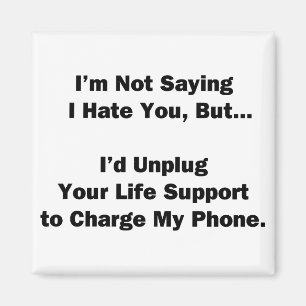 I'm Not Saying I Hate You... Magnet