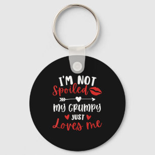 I'm Not Siled My Mpy Loves Me Family Reunion Match Keychain