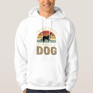 Im Not Single Dog Lover Vintage Hoodie