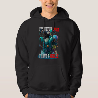 I'm not Single I have a Whale  Valentine FIsh Ocea Hoodie