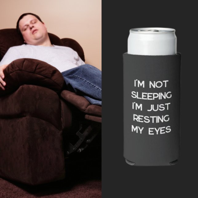 I'm Not Sleeping Funny Dad Seltzer Can Cooler (Creator Uploaded)