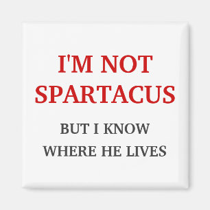 I'm Not Spartacus Magnet