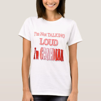 I'm not talking loud Ladies T-shirt