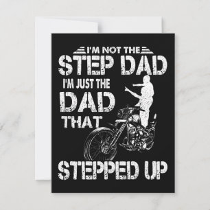 I'm Not The Step Dad I'm Just The Dad Gift Idea Thank You Card