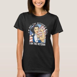 I'm Not The Veteran's Wife Female Patriotic T-Shirt