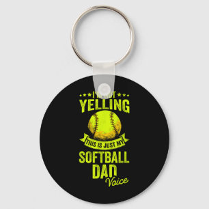 I'm Not Yelling This Is Just My Softll Dad Voice Keychain