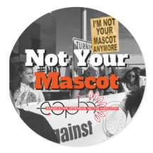 I'm Not Your Mascot Anymore Stickers