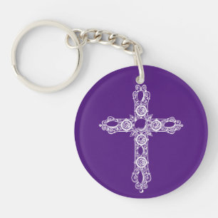 Im Notfall bitte einen katholischen Priester holen Keychain