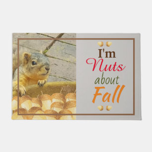 I'm Nuts About Fall Doormat