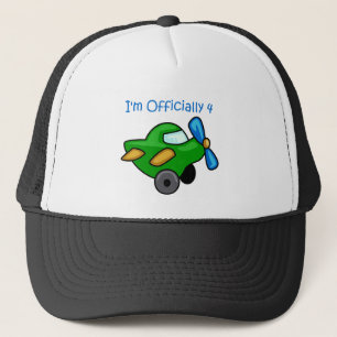 I'm Officially 4, Jet Plane Trucker Hat
