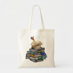 I'm Ok Book Lovers Reading Book Lovers Day Women B Tote Bag