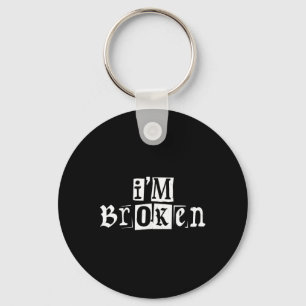 I'm Ok Invisible Illness Mental Health Awareness I Keychain