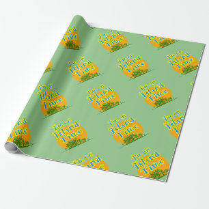 I'm on Island Time! Wrapping Paper