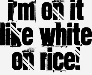 White Rice T Shirts Shirt Designs Zazzle Ca