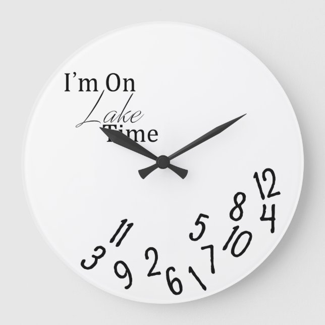 I'm On Lake Time Clock (Front)