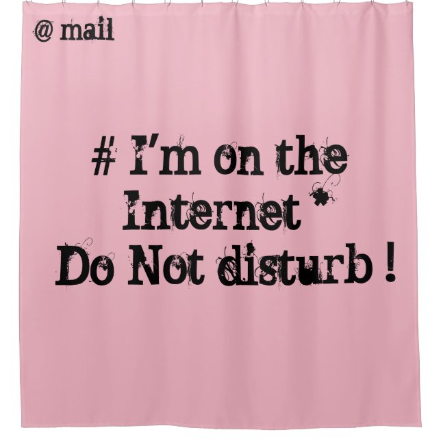I'm on the Internet. Do not disturb! (Front)