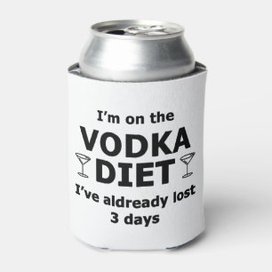 I'm On The Vodka Diet Can Cooler