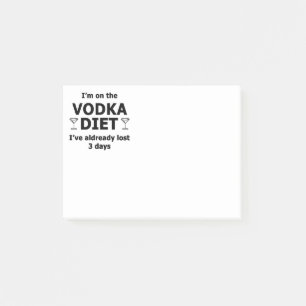 I'm On The Vodka Diet Post-it Notes