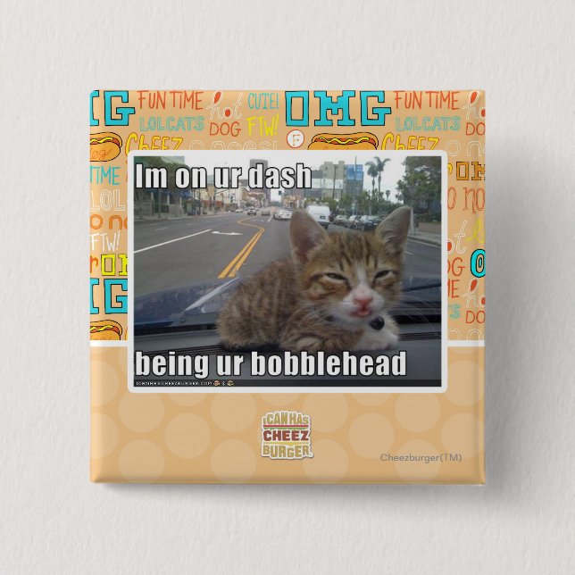 Im on ur dash 2 inch square button (Front)