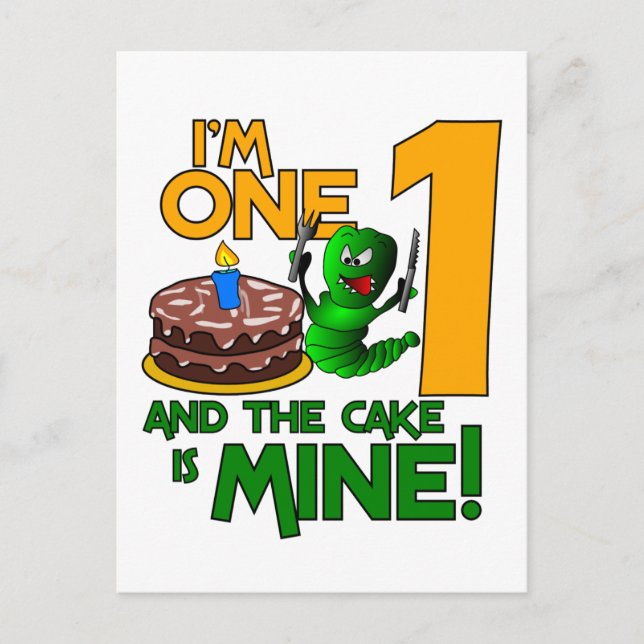 I'M ONE! postcard - customize (Front)