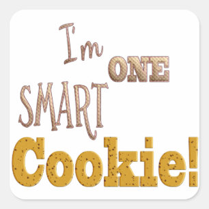 I'm One Smart Cookie Stickers
