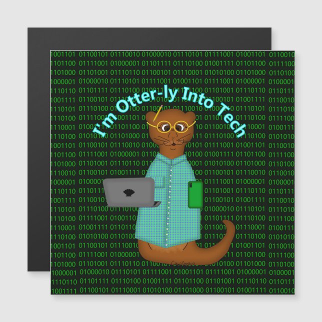 I'm Otter-ly Into Tech (Front/Back)