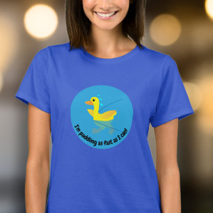 I'm paddling as fast as I can Motivational Ducks T-Shirt