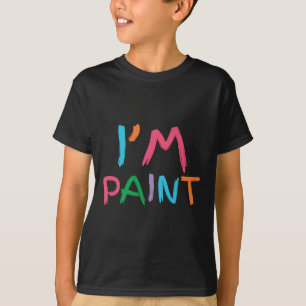 I'm Paint, I Love To Finger Paint, Funny Couple Va T-Shirt