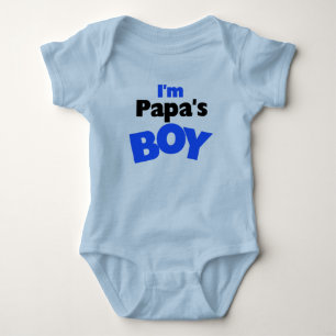 I'm Papa's Boy Baby Bodysuit