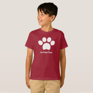 Im-Paw-Tant Kid's Basic T-Shirt