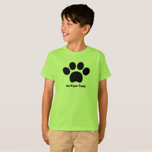 Im-Paw-Tant Kids' Basic T-shirt