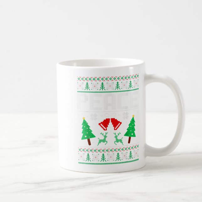 I'm Peace - I Come In Peace Couple Matching Ugly C Coffee Mug (Right)