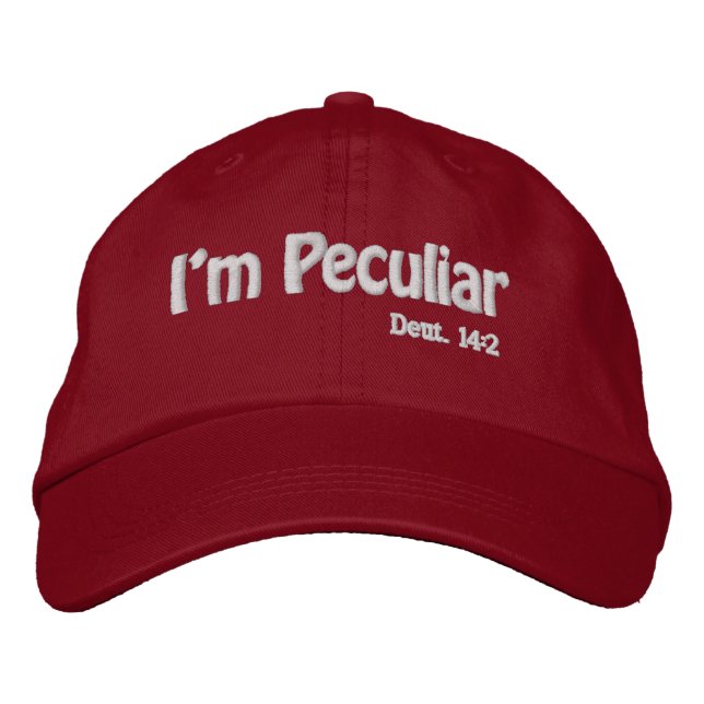 I'm Peculiar  Customize It  Embroidered Hat (Front)