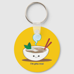 I'm Pho Real Keychain