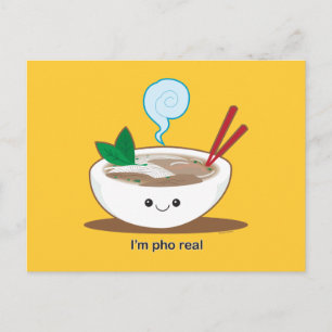I'm Pho Real Postcard