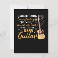 I'm Playing My Bass Guitar