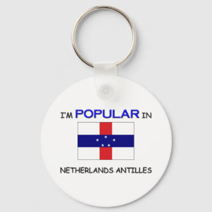I'm Popular In NETHERLANDS ANTILLES Keychain
