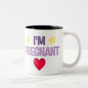 I'm Pregnant Two-Tone Coffee Mug