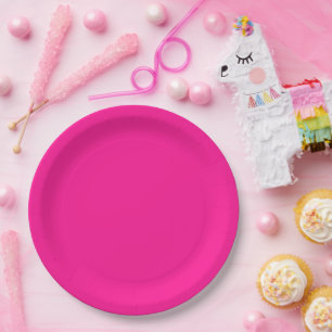 "I'm Pretty Pink" Paper Plate