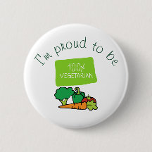 I'm Proud To Be 100% Vegetarian