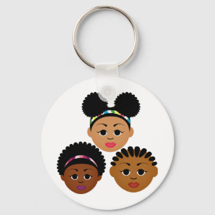 "I'm Proud to Be Natural Me" Collection Keychain