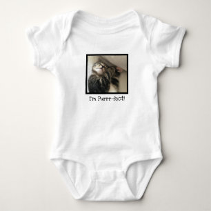 I'm Purrr-fect! Kitten Baby Bodysuit