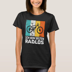 I'm rarely bikeless funny cyclist bike wheel T-Shirt