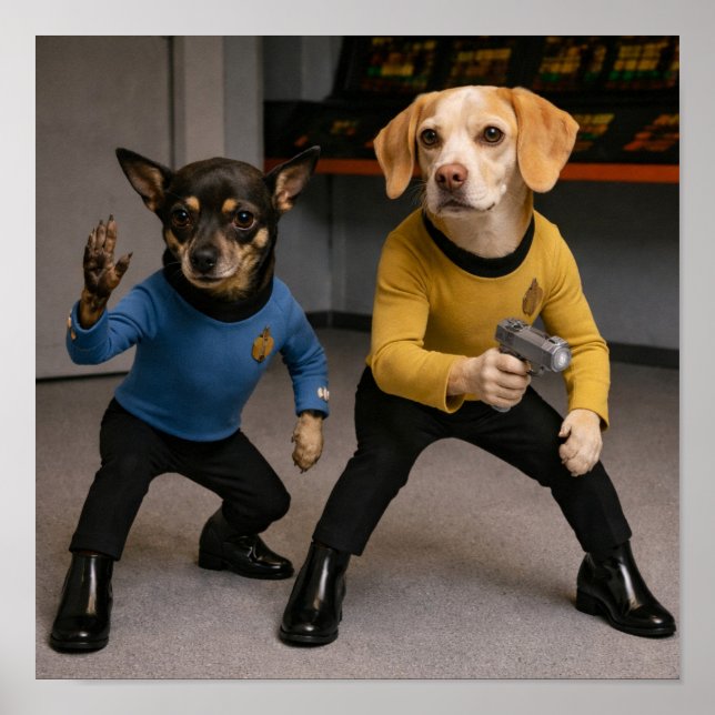 "I'm Ready Captain" Poster (Front)