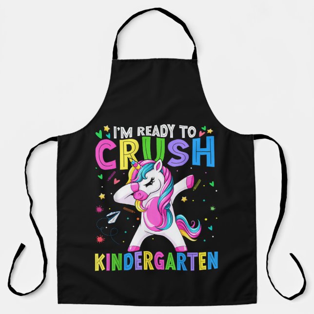 I'm Ready For Kindergarten Back To School Apron (Front)