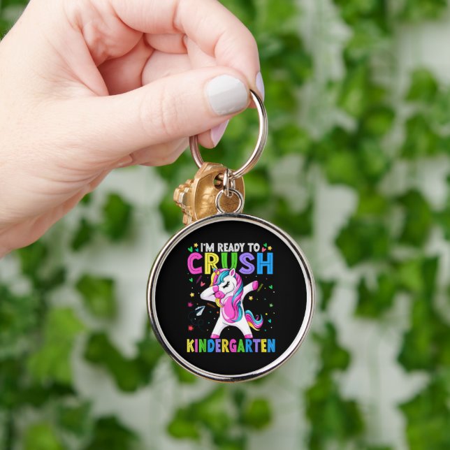 I'm Ready For Kindergarten Back To School Keychain (Hand)
