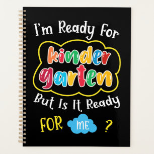 i'm ready for kindergaten planner