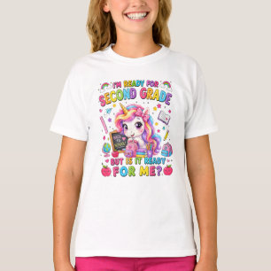 Im Ready for Second Grade Unicorn First Day T-Shirt