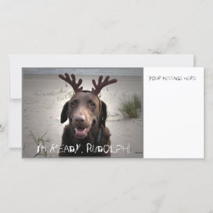 I'm ready holiday card