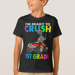 I'm Ready To Crush 1st Grade Boys Back To School T-Shirt